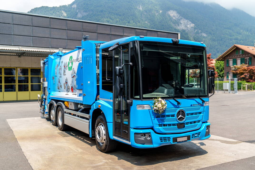 lektro-Kehrichtwagen Energiestadt Interlaken lektro-Kehrichtwagen Energiestadt Interlaken